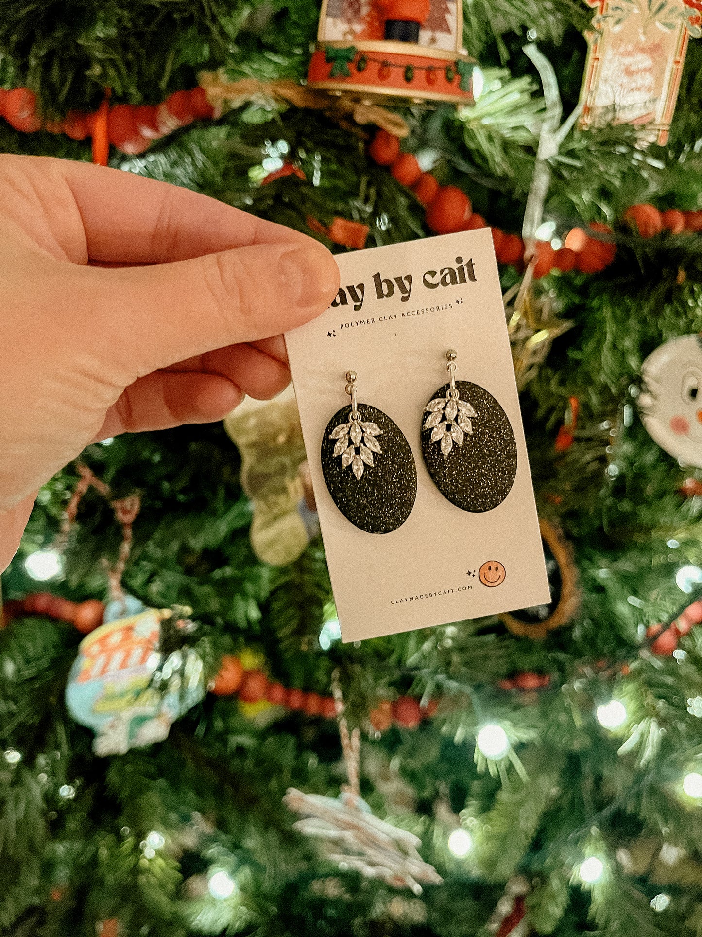 Earrings, Polymer Clay