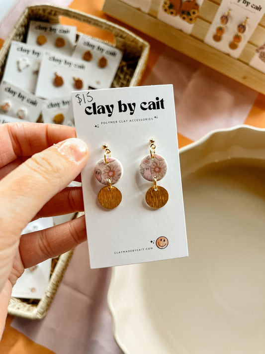 Halloween Clay Earrings