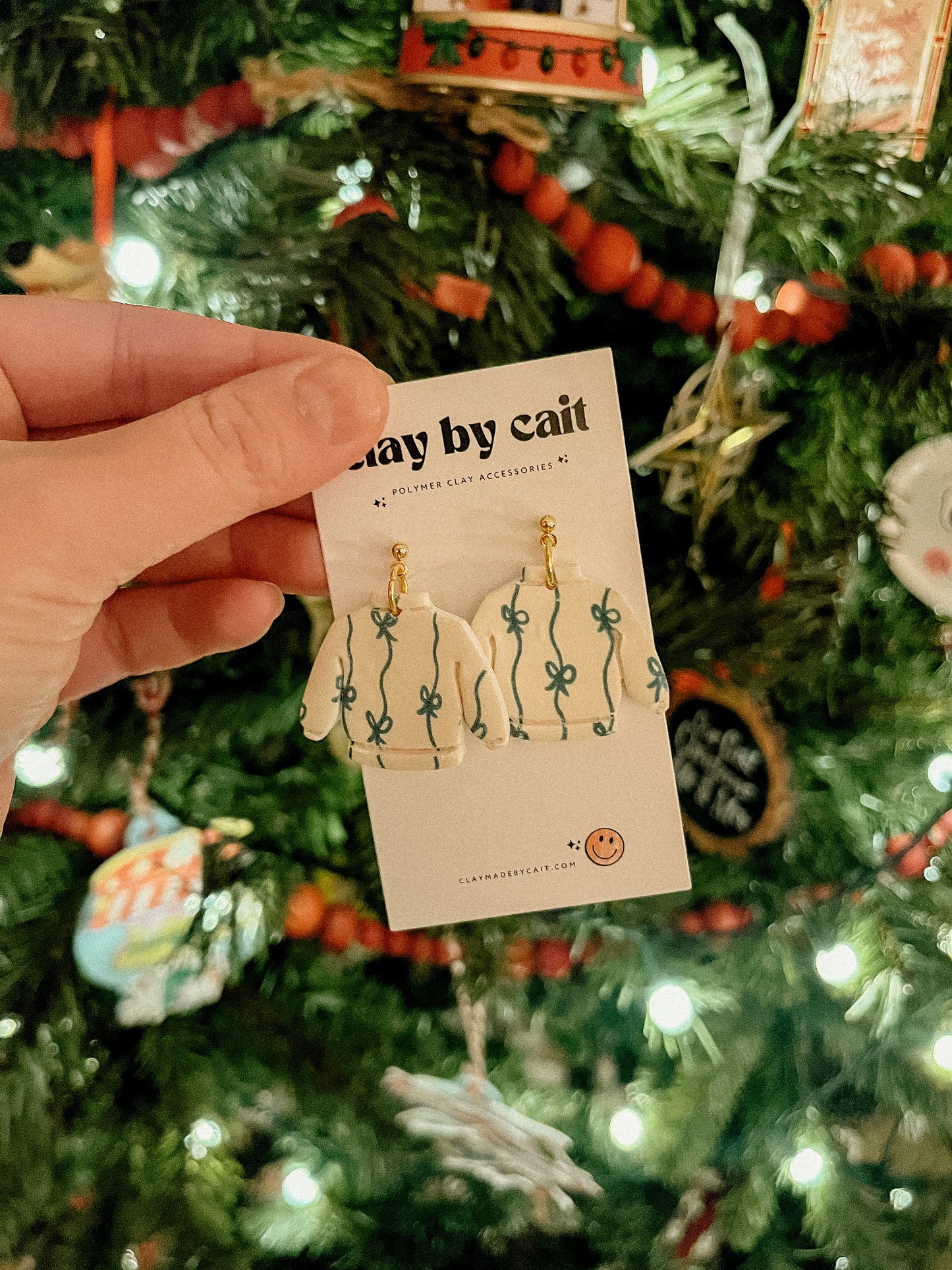 Earrings, Polymer Clay