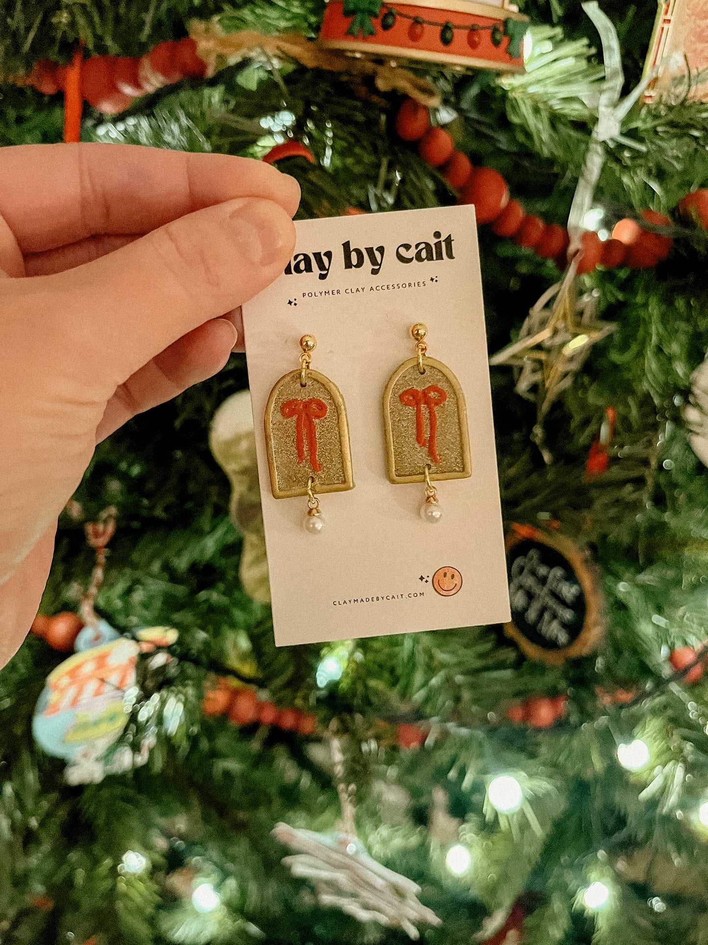 Earrings, Polymer Clay