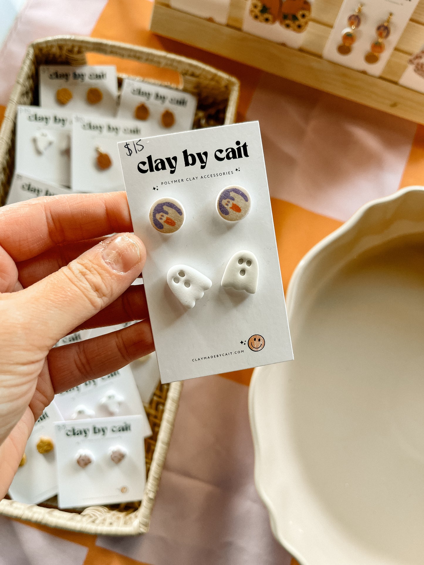 Halloween Earring Studs