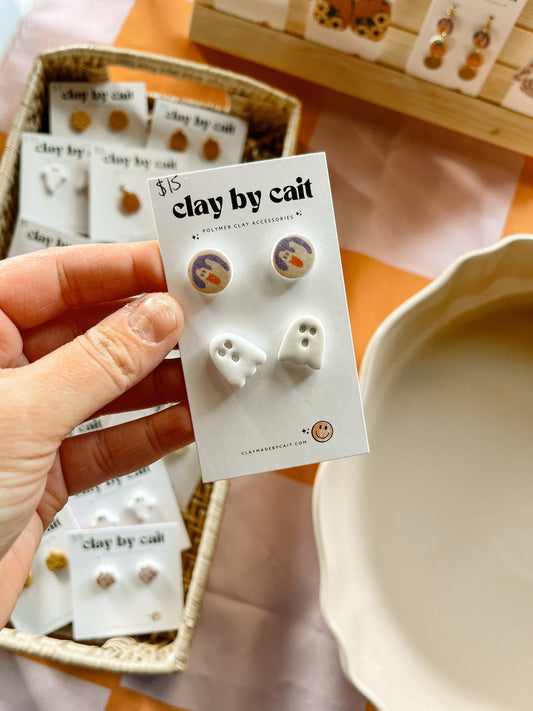 Halloween Earring Studs