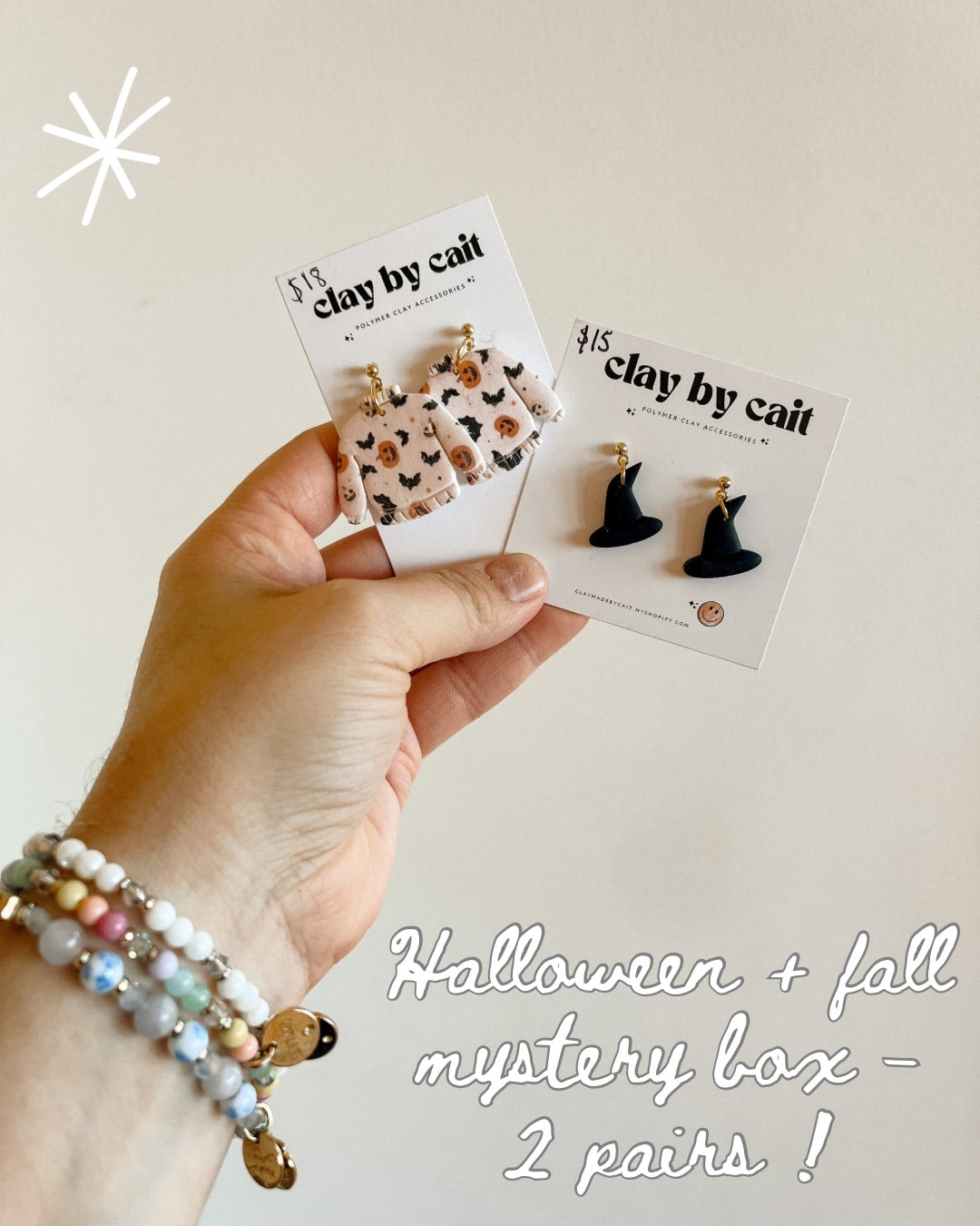 Halloween + Fall mystery earring box !!!