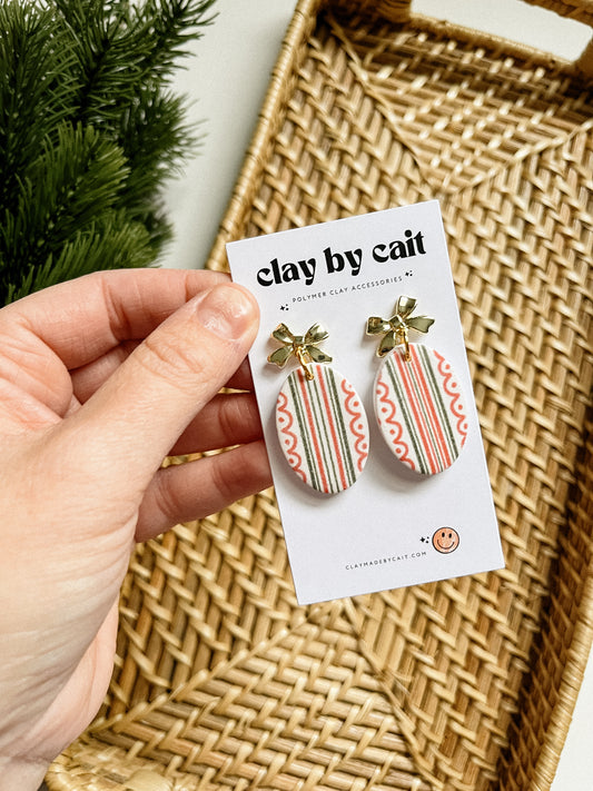 Holiday Clay Earring