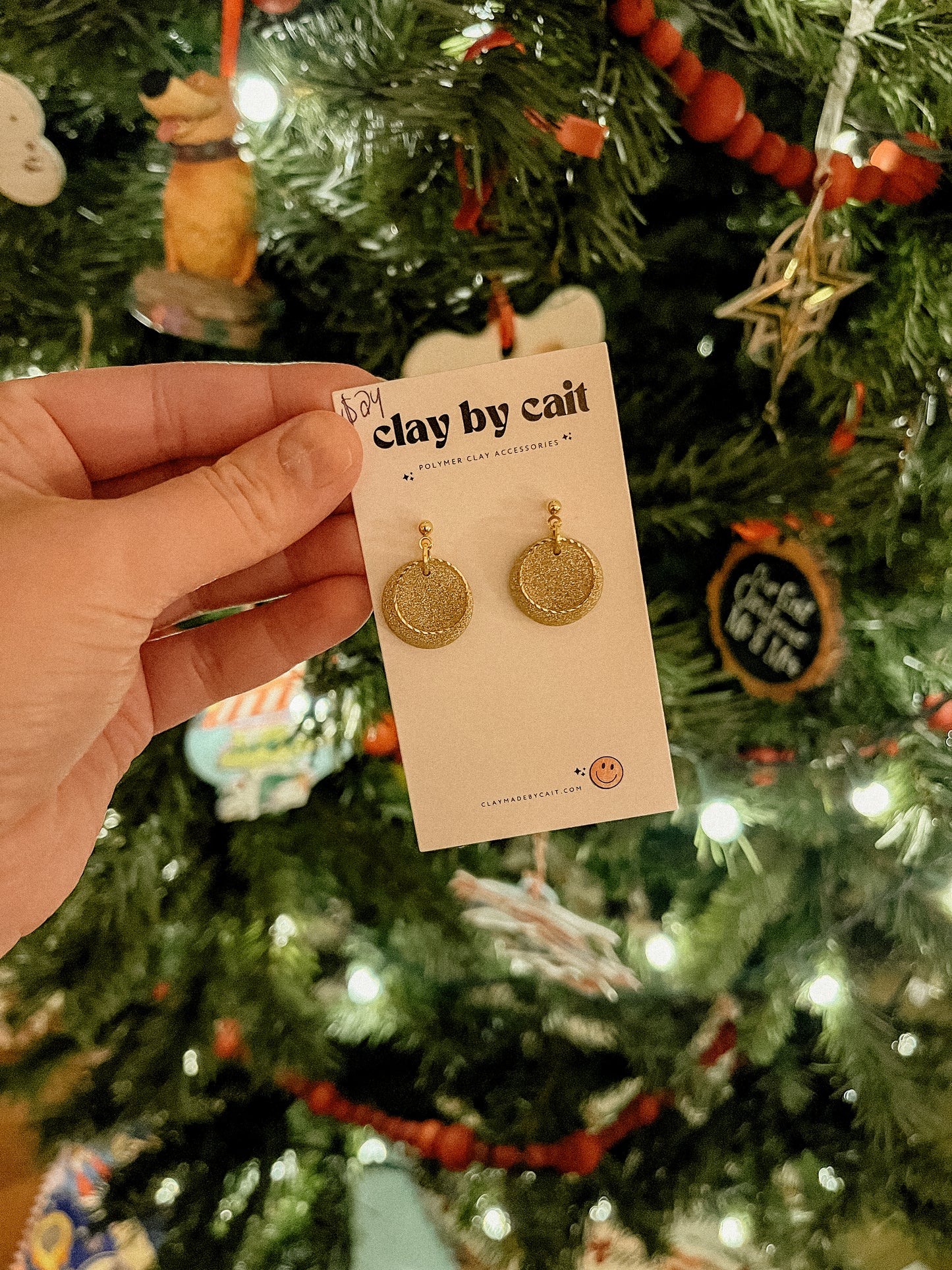 Earrings, Polymer Clay