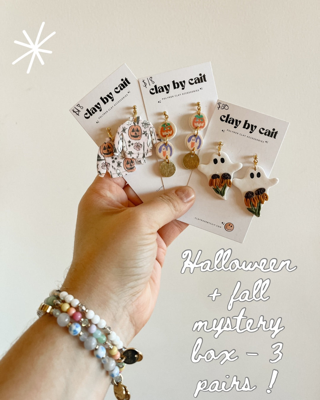 Halloween + Fall mystery earring box !!!