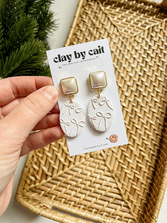 Holiday Clay Earring