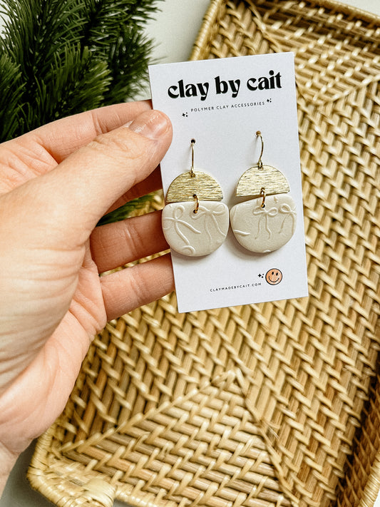 Holiday Clay Earring