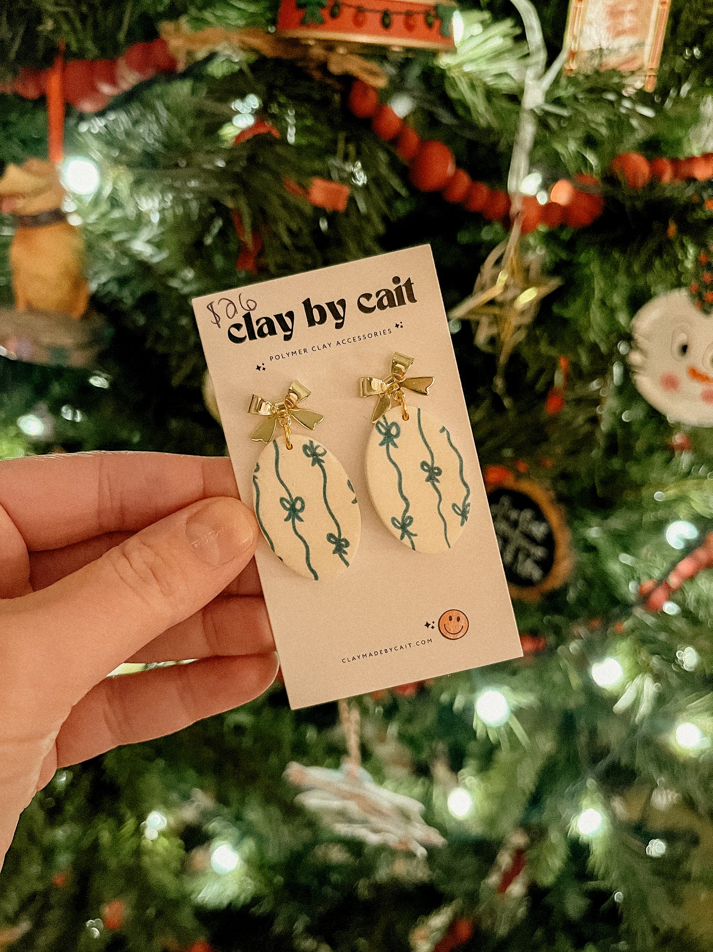 Earrings, Polymer Clay