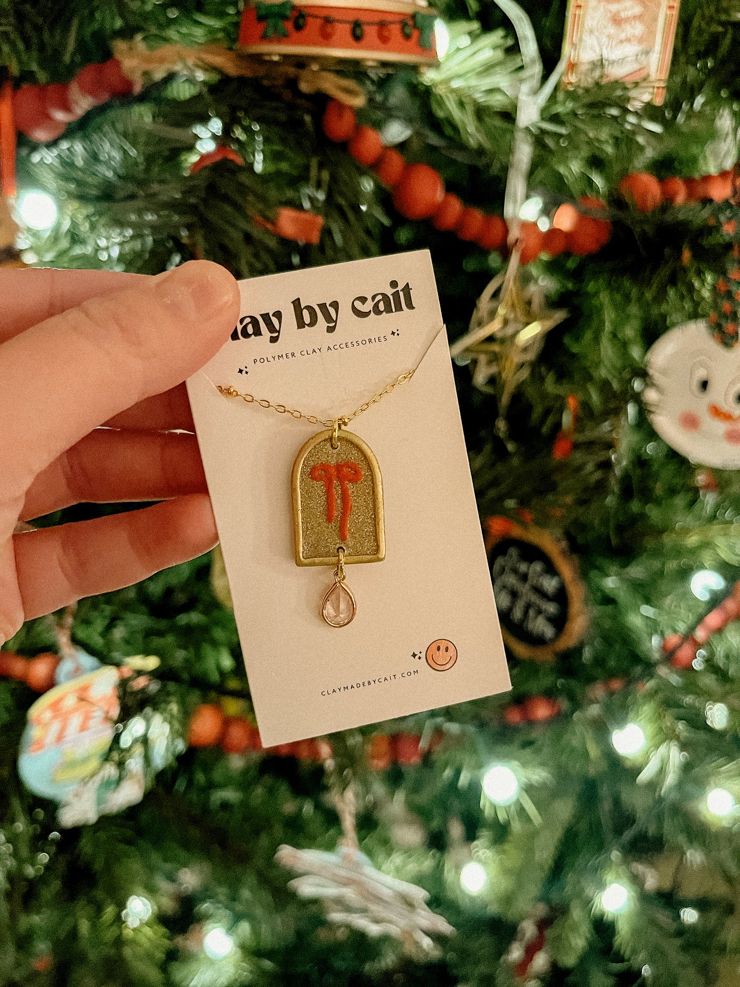 Necklace, Polymer Clay